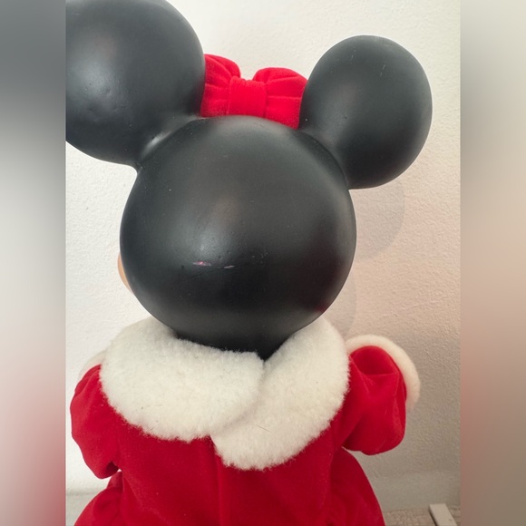 Vintage Mickey & Minnie Mouse Unlimited Santa’s Best Holiday Animation Figures - Picture 6 of 10